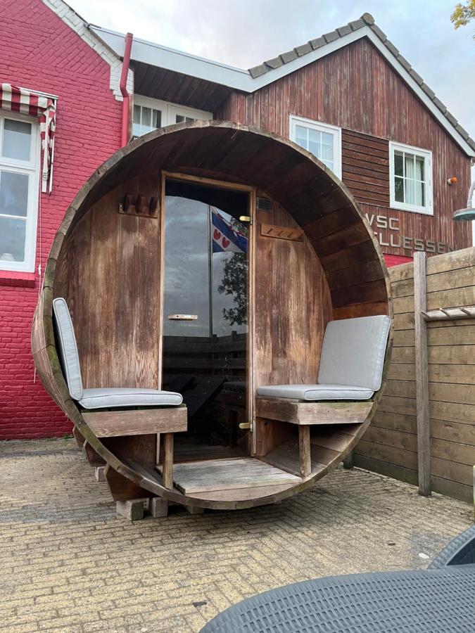 Landzicht Vakantiehuis Aan De Fluessen Elahuizen Extérieur photo